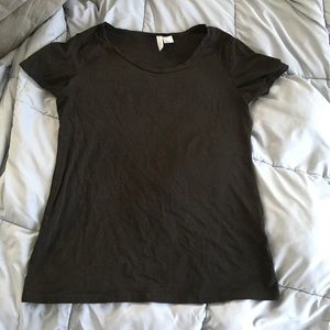 **3/$20** H&M t shirt black, medium
